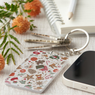 Cosy Christmas & Spice Key Ring