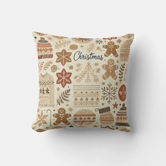 Cosy Christmas-Themed Cushion & Bedding Pattern