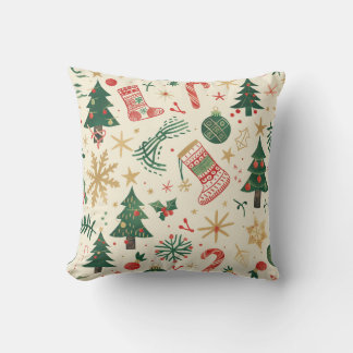 Cosy Christmas Throw Pillow – Add Festive Cheer