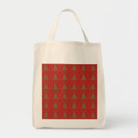 Cosy Christmas tree ugly sweater chequered pattern