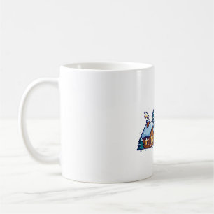 Cosy Christmas Village Snow Night Art Coffee Mug