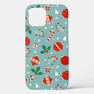Cosy Christmas Wonderland Pattern ❄️🎁 Festive iPhone 12 Case