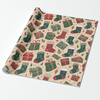 Cosy Christmas Wrapping Paper