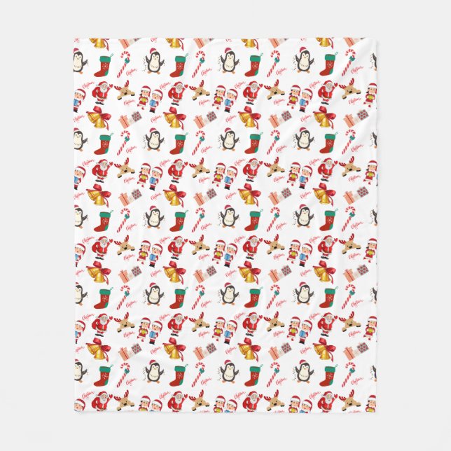 Cosy Claus: Christmas Snuggle Blanket (Front)