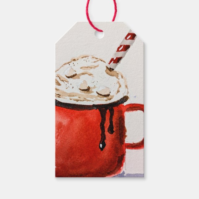 Cosy Cocoa Gift Tag (Front)