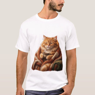 Cosy Coffee Cat T-Shirt