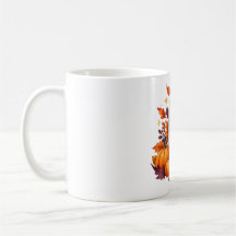 Cosy Coffee Ghost Pumpkin Halloween Mug