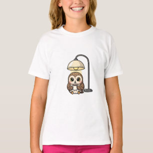 Cosy Coffee Owl Kids T-Shirt