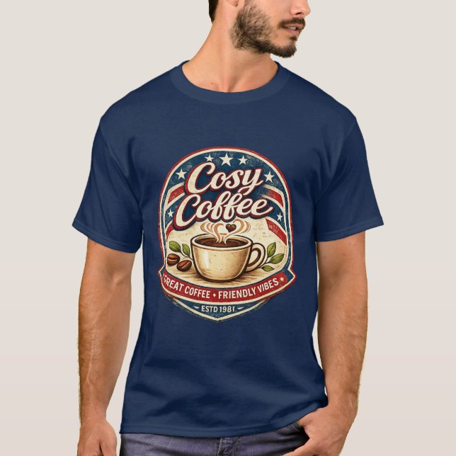 Cosy Coffee T-Shirt (Front)