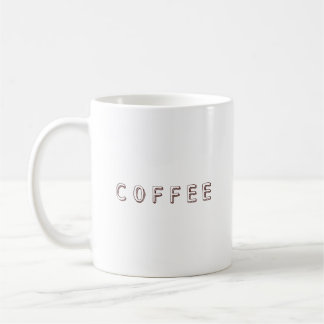 Cosy Coffee Typography Design Mug