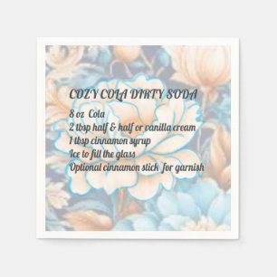 Cosy Cola Dirty Soda Napkin