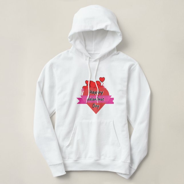 Cosy Comfort: Women's Essential Hooded Sweatshirt" Hoodie (Design Front)