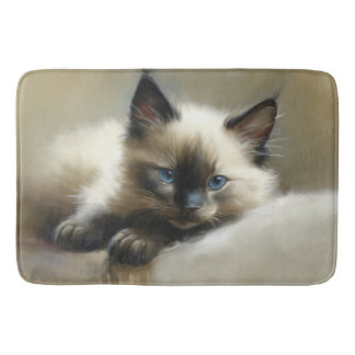 Cosy Companion Siamese Kitten Bath Mat