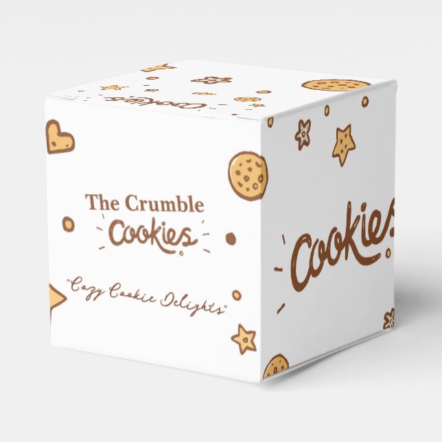 Cosy Cookie Delights Favour Box (Front Side)