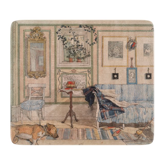 Cosy Corner (by Carl Larsson) Cutting Board (Front)