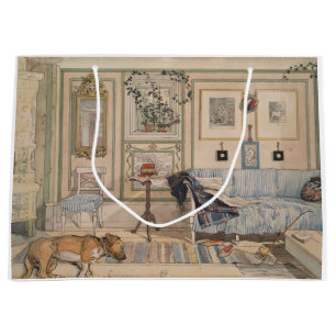 Cosy Corner (by Carl Larsson) Large Gift Bag