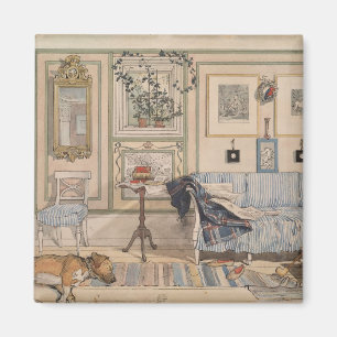 Cosy Corner (by Carl Larsson) Magnet