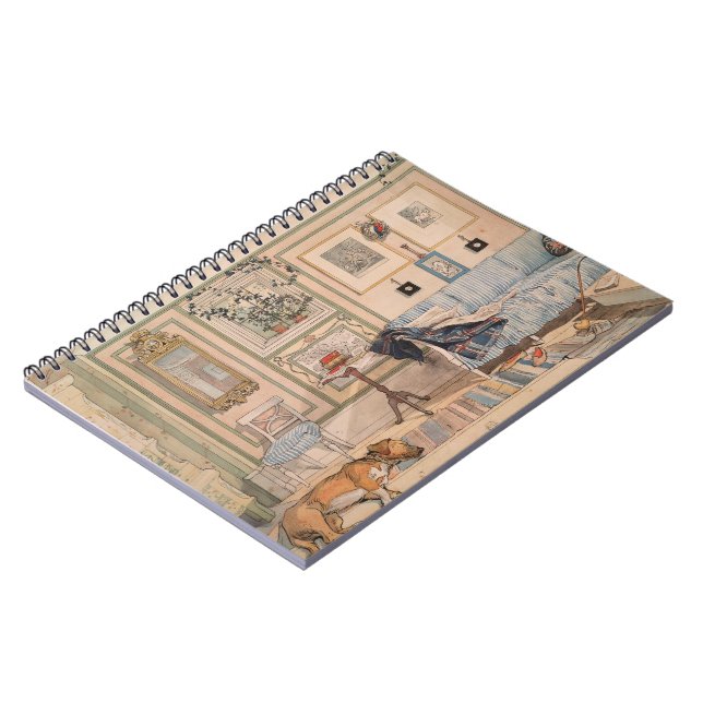 Cosy Corner (by Carl Larsson) Notebook (Left Side)