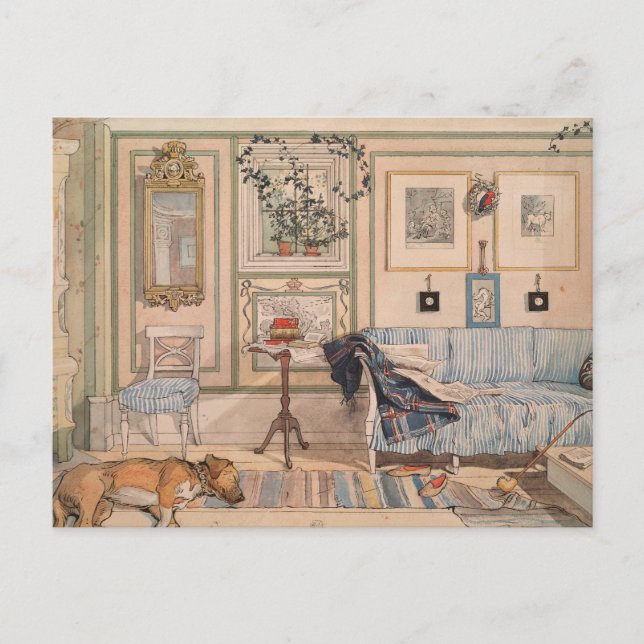 Cosy Corner (by Carl Larsson) Postcard (Front)