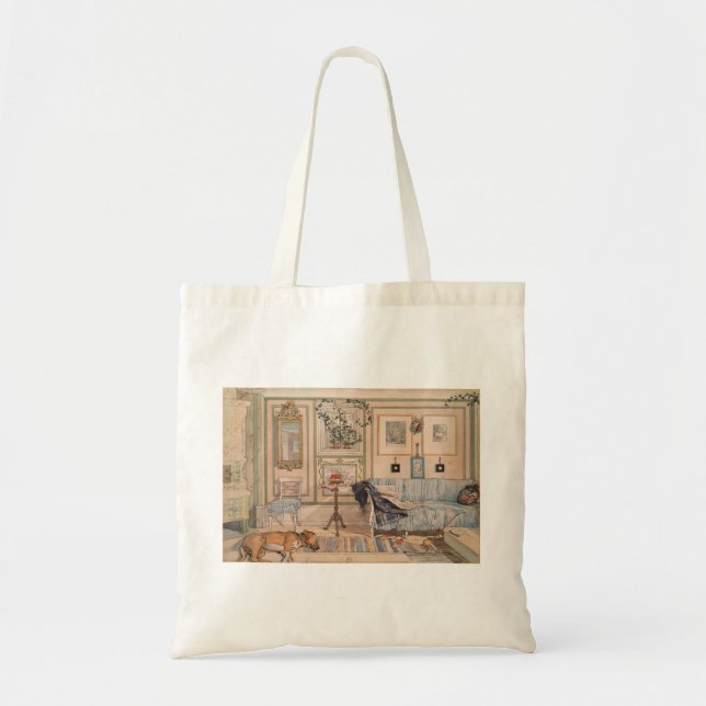 Cosy Corner (by Carl Larsson) Tote Bag (Front)