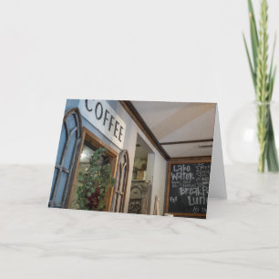  Cosy Corner Café Entrance Card