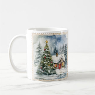 Cosy Cottage and Santa Mug