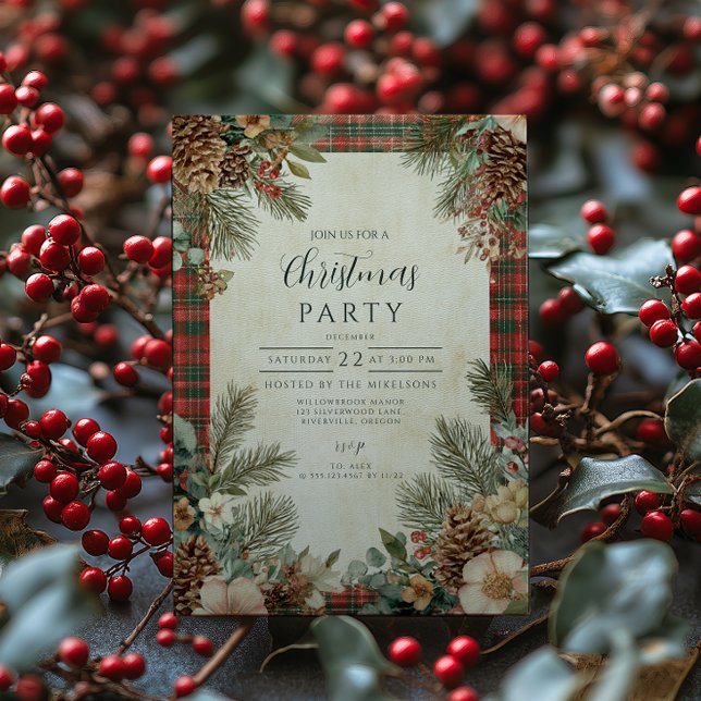 Cosy Cottage Christmas Invitation (Creator Uploaded)