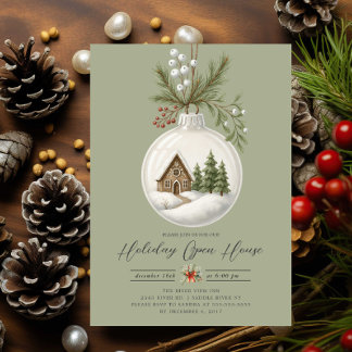 Cosy Cottage Holiday Open House Invite