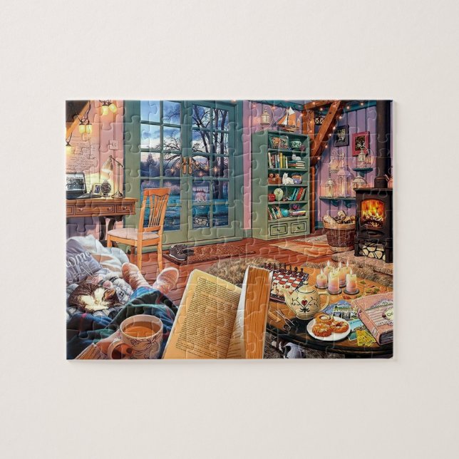 Cosy Cottage Jigsaw Puzzle (Horizontal)