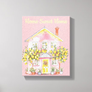 Cosy Cottagecore Lemon House Print