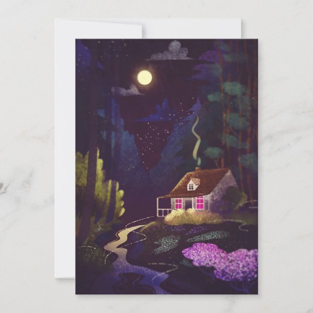 Cosy Country House Postcard (Front)