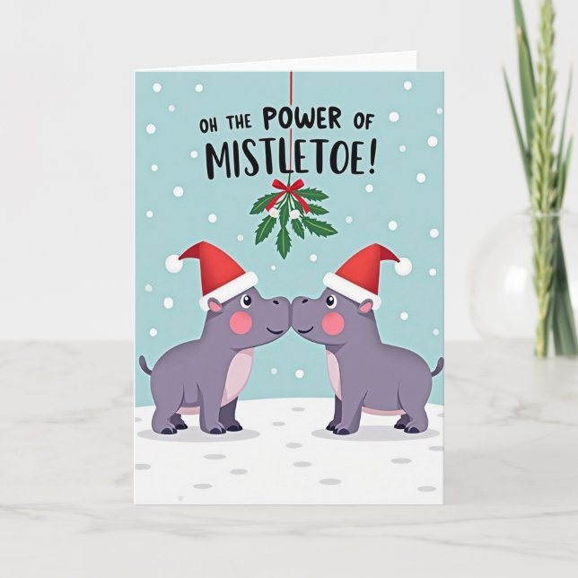 Cosy Creature Holiday Card (Front)
