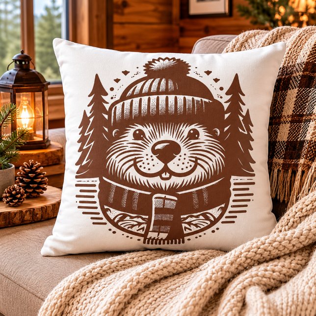 Cosy Critter: Adorable Beaver Pillow for Ultimate  (Cozy Critter: Adorable Beaver Pillow for Ultimate)