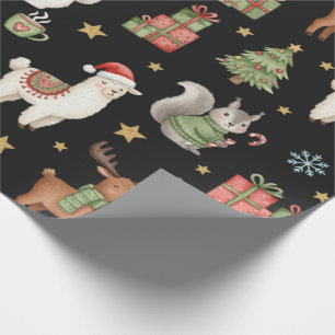 Cosy Critters Christmas Wrapping Paper
