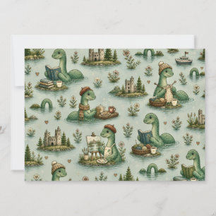 Cosy Cryptids Nessie Loch Ness Monster hobbies  Card