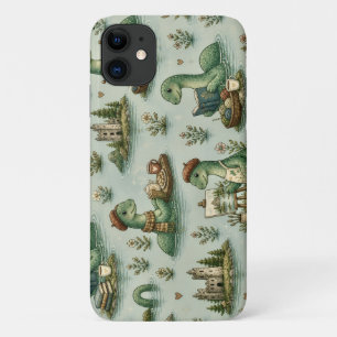 Cosy Cryptids Nessie Loch Ness Monster hobbies  iPhone 11 Case