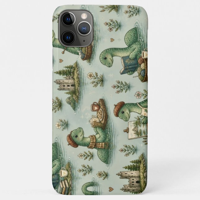 Cosy Cryptids Nessie Loch Ness Monster hobbies  Case-Mate iPhone Case (Back)