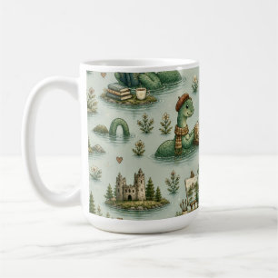 Cosy Cryptids Nessie Loch Ness Monster hobbies  Coffee Mug