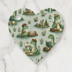 Cosy Cryptids Nessie Loch Ness Monster hobbies  Favour Tags