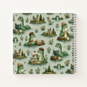 Cosy Cryptids Nessie Loch Ness Monster hobbies Notebook