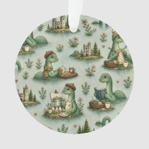 Cosy Cryptids Nessie Loch Ness Monster hobbies Ornament