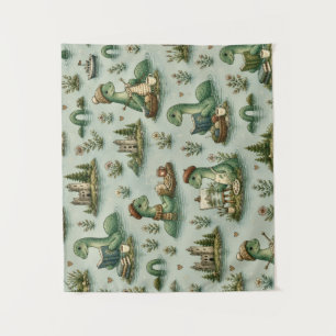 Cosy Cryptids Nessie Loch Ness Monster hobbies  Tapestry