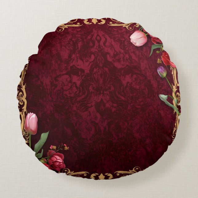 Cosy Custom Round Sofa Pillow (Front)