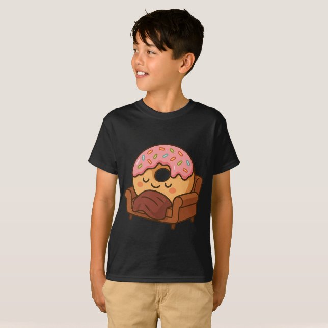 Cosy Doughnut Nap T-Shirt (Front Full)