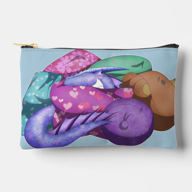 Cosy Dragon Accessory Pouch (Front)