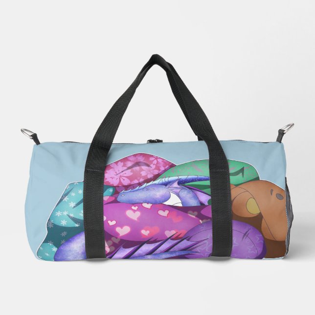 Cosy Dragon Duffle Bag (Front)