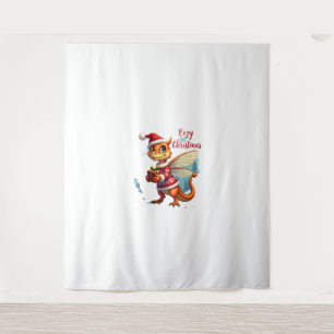 Cosy Dragonfly Christmas Tapestry