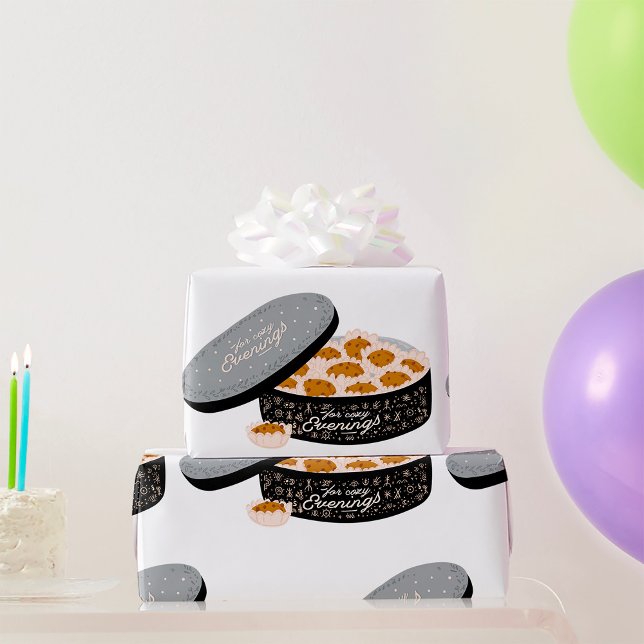 Cosy Evenings Muffin Tin Wrapping Paper (Creator Uploaded)