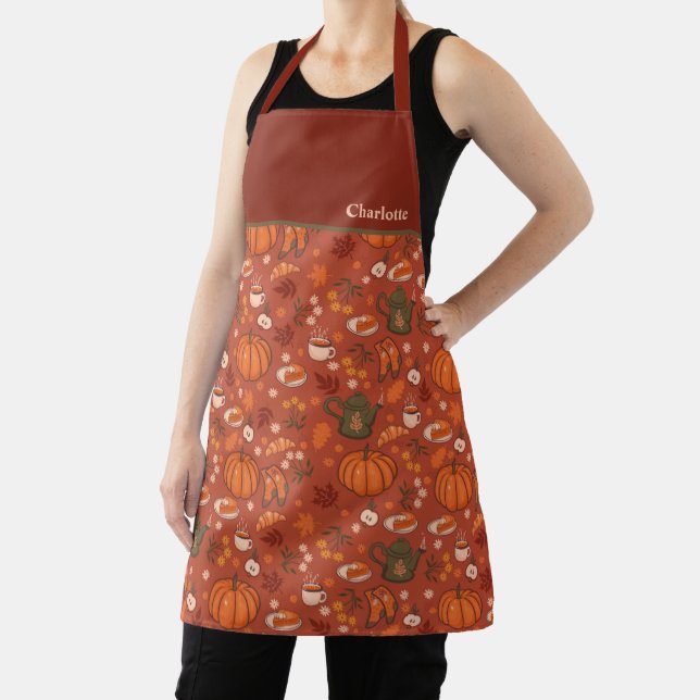 Cosy Fall Autumn Apron (Insitu)