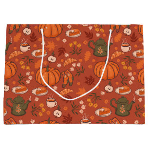 Cosy Fall Autumn Gift Bag
